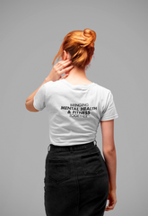 White Shirt Sleeve T Shirt - Unisex